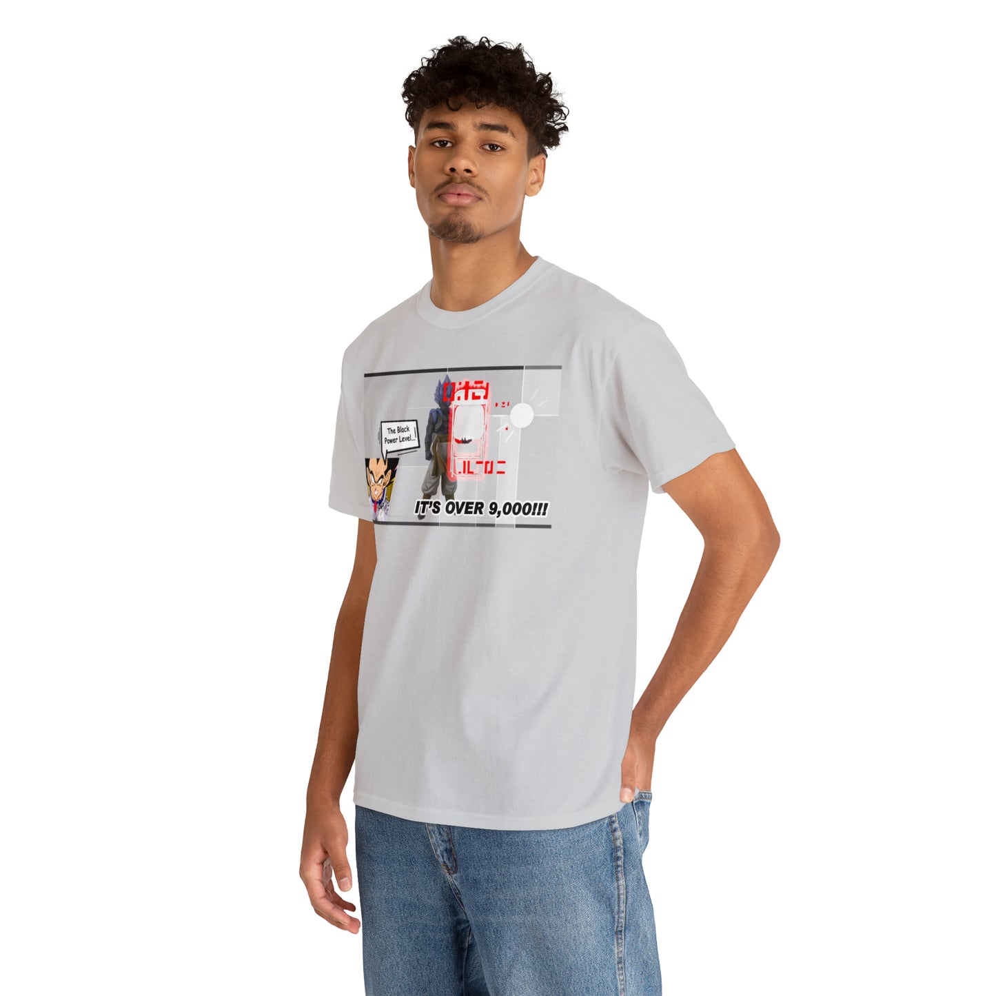 It's Over 9,000 Unisex Heavy Cotton Tee