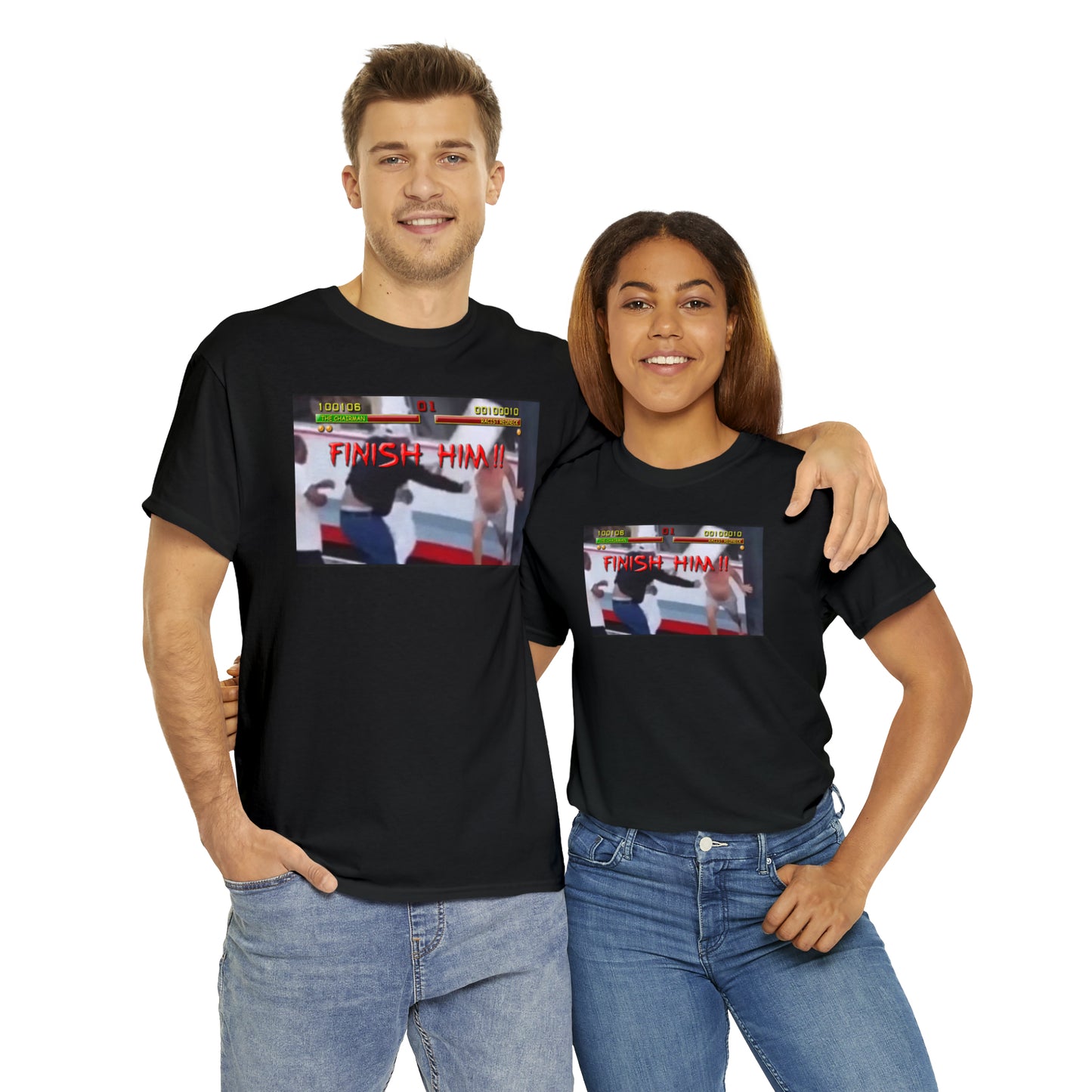 Finish Him Unisex Heavy Cotton Tee