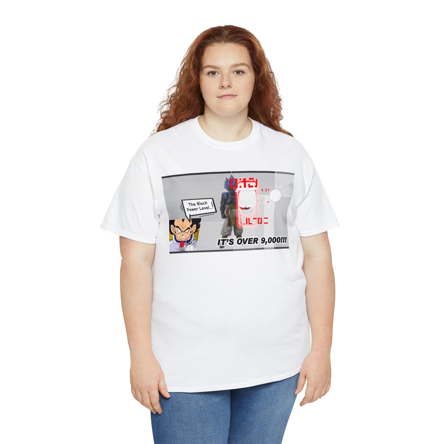 It's Over 9,000 Unisex Heavy Cotton Tee