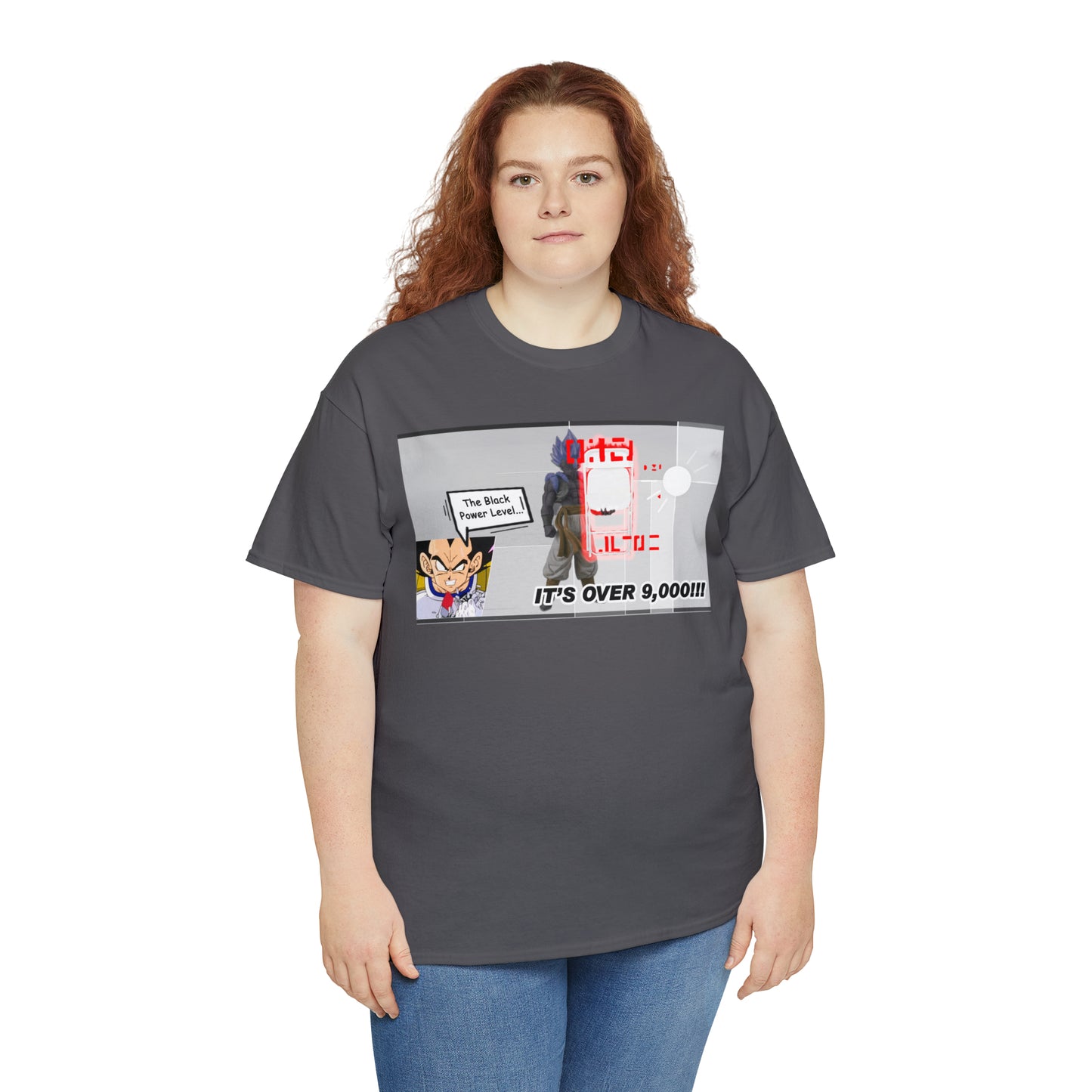 It's Over 9,000 Unisex Heavy Cotton Tee
