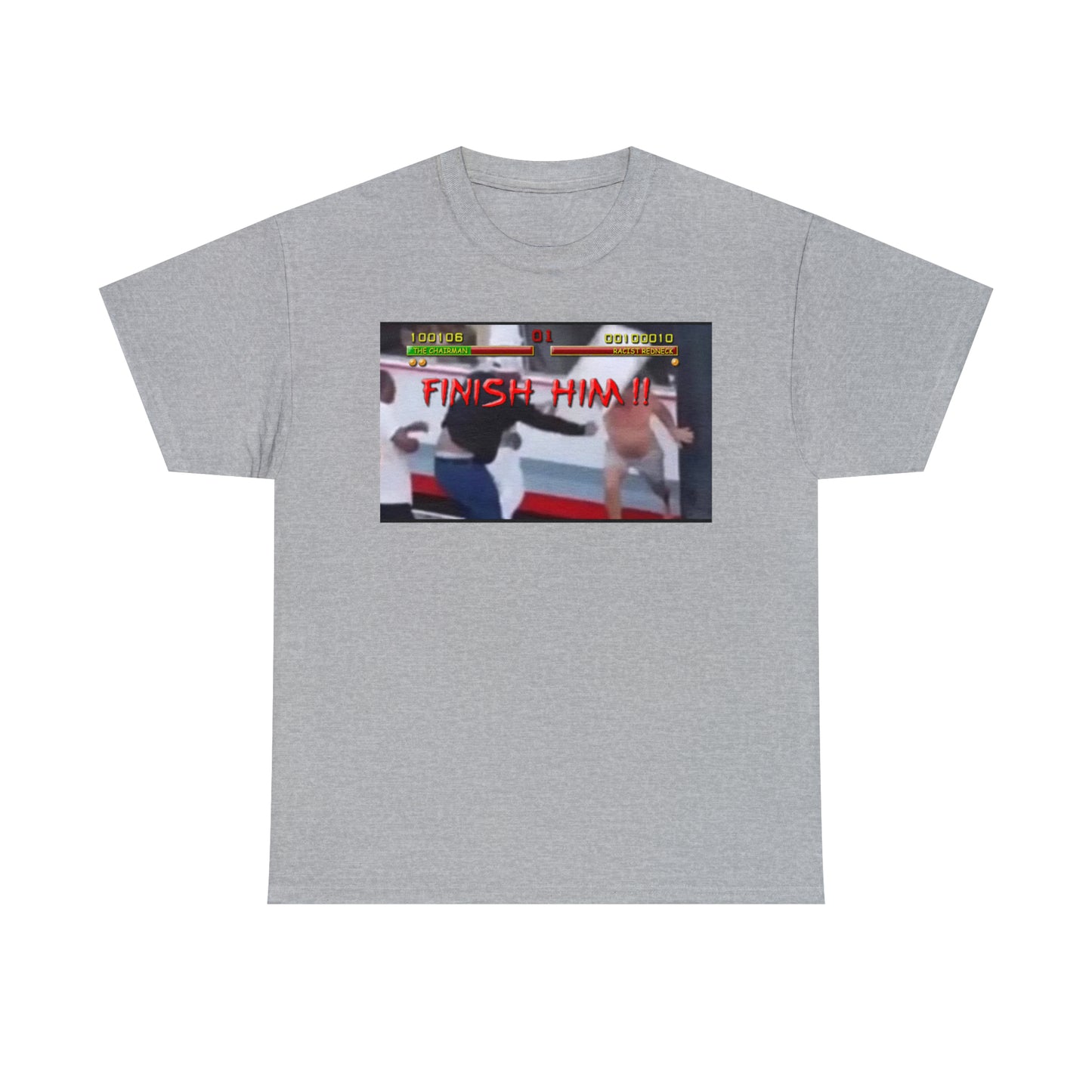 Finish Him Unisex Heavy Cotton Tee
