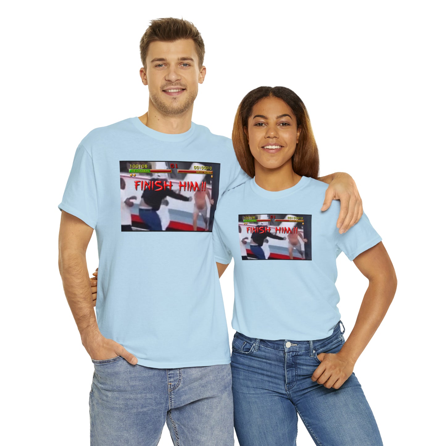 Finish Him Unisex Heavy Cotton Tee