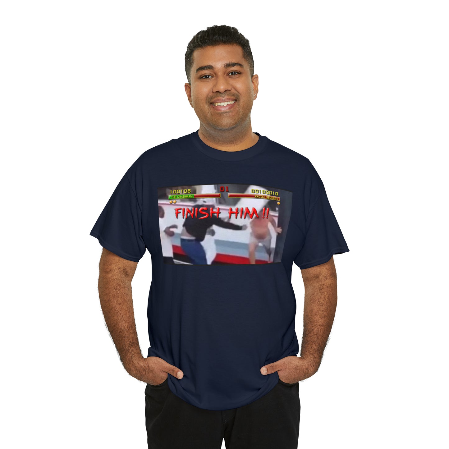 Finish Him Unisex Heavy Cotton Tee