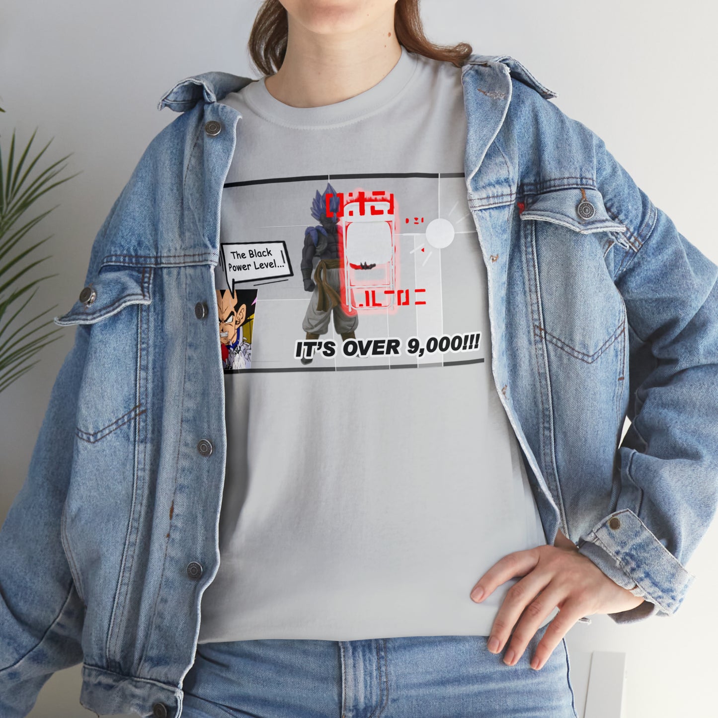It's Over 9,000 Unisex Heavy Cotton Tee