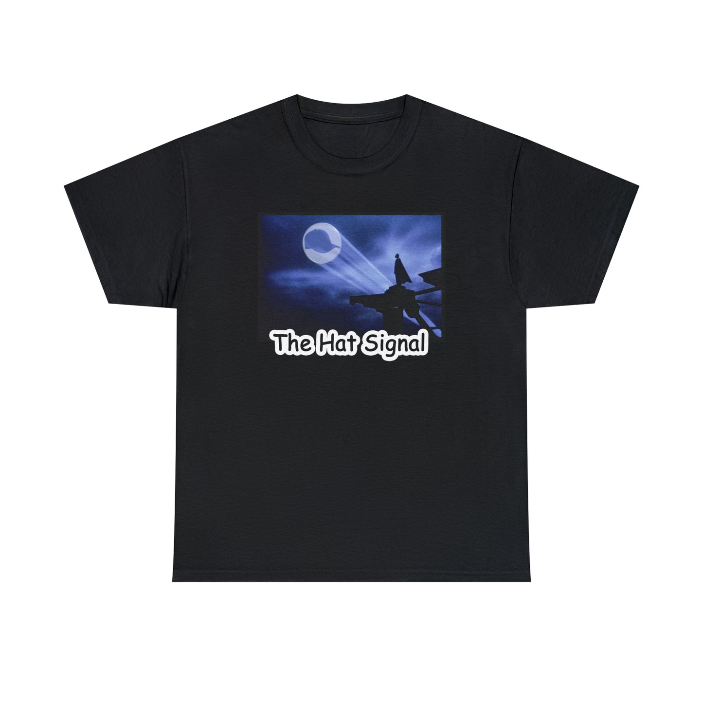 The Hat Signal Unisex Heavy Cotton Tee