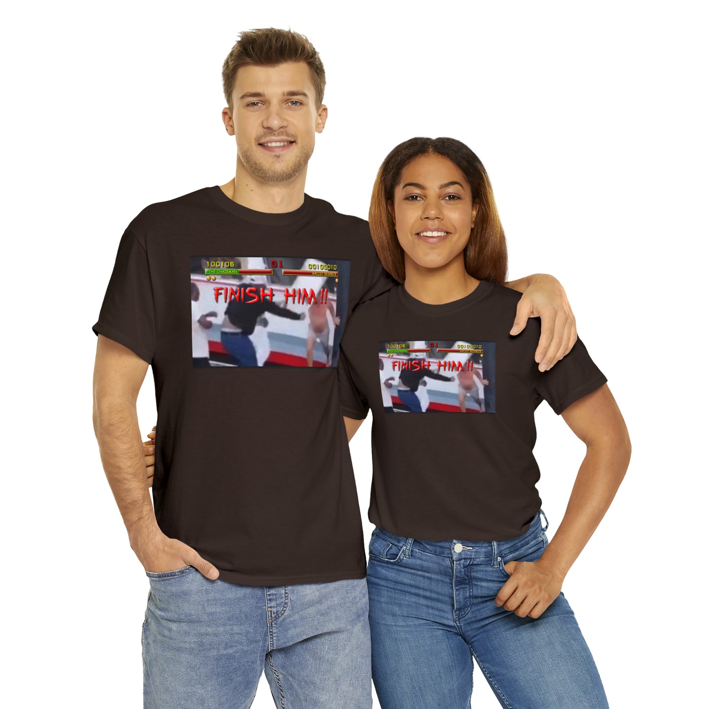 Finish Him Unisex Heavy Cotton Tee