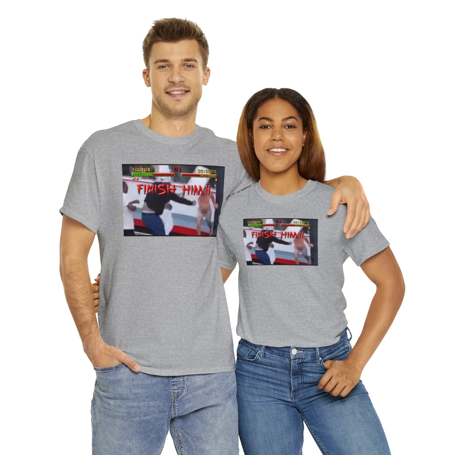 Finish Him Unisex Heavy Cotton Tee