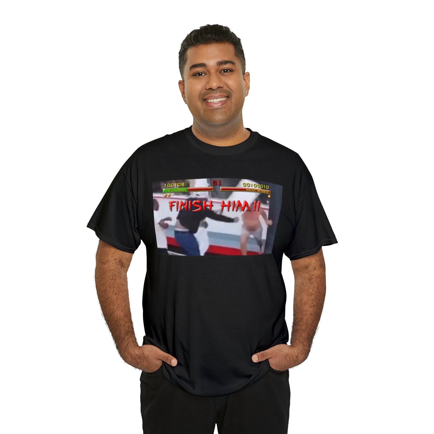 Finish Him Unisex Heavy Cotton Tee