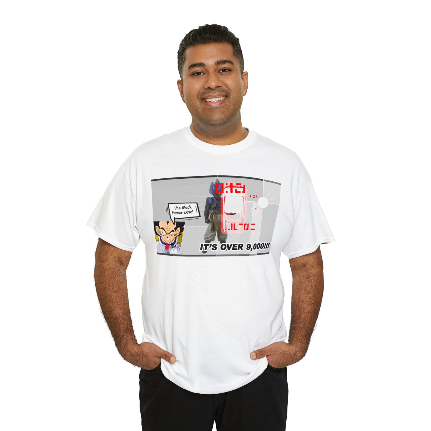 It's Over 9,000 Unisex Heavy Cotton Tee
