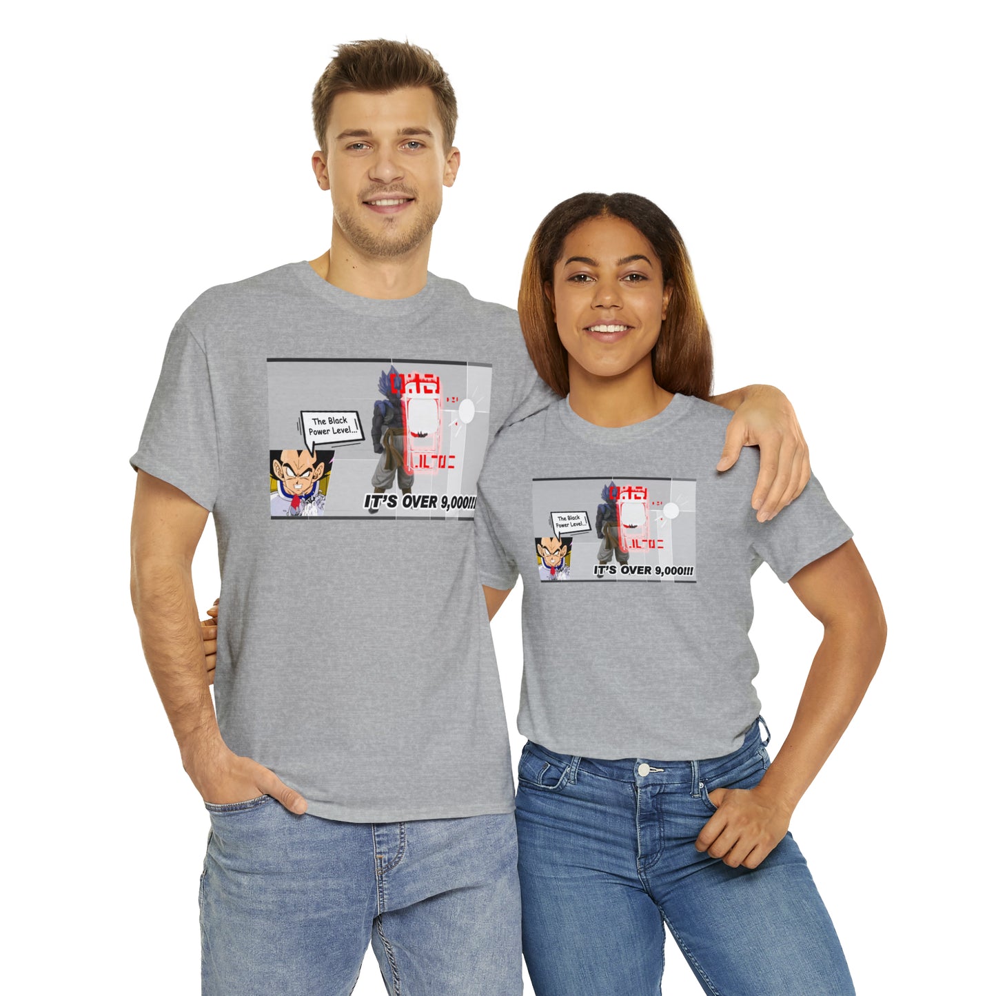 It's Over 9,000 Unisex Heavy Cotton Tee