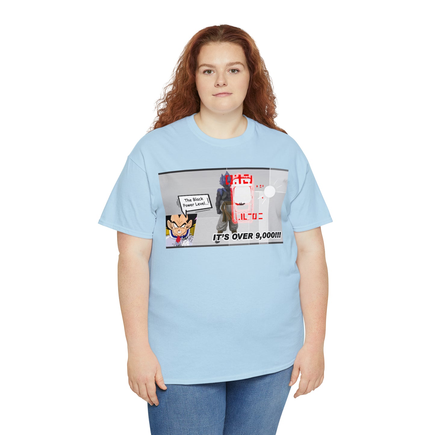 It's Over 9,000 Unisex Heavy Cotton Tee