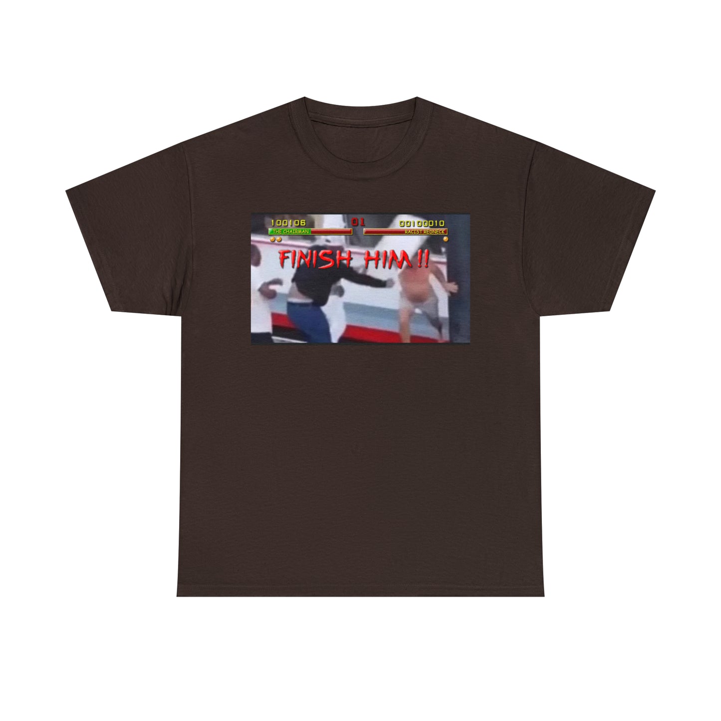 Finish Him Unisex Heavy Cotton Tee