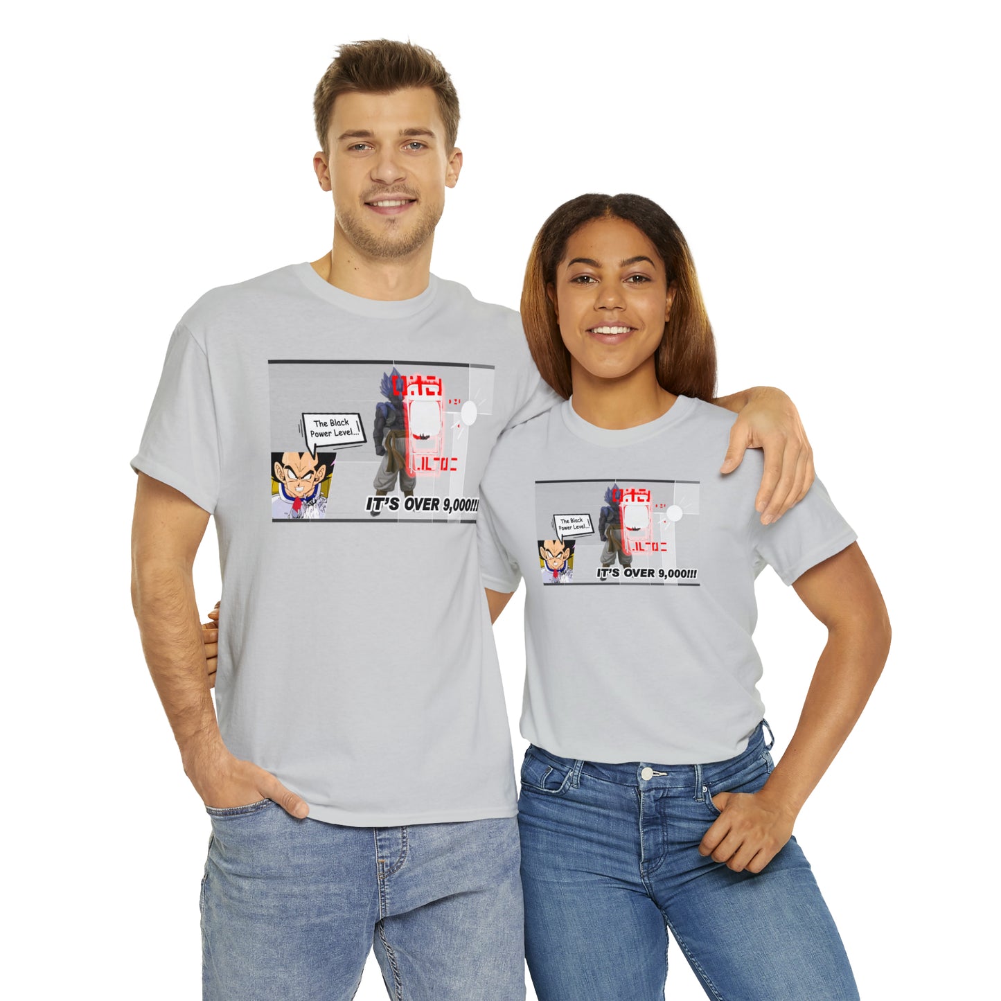 It's Over 9,000 Unisex Heavy Cotton Tee