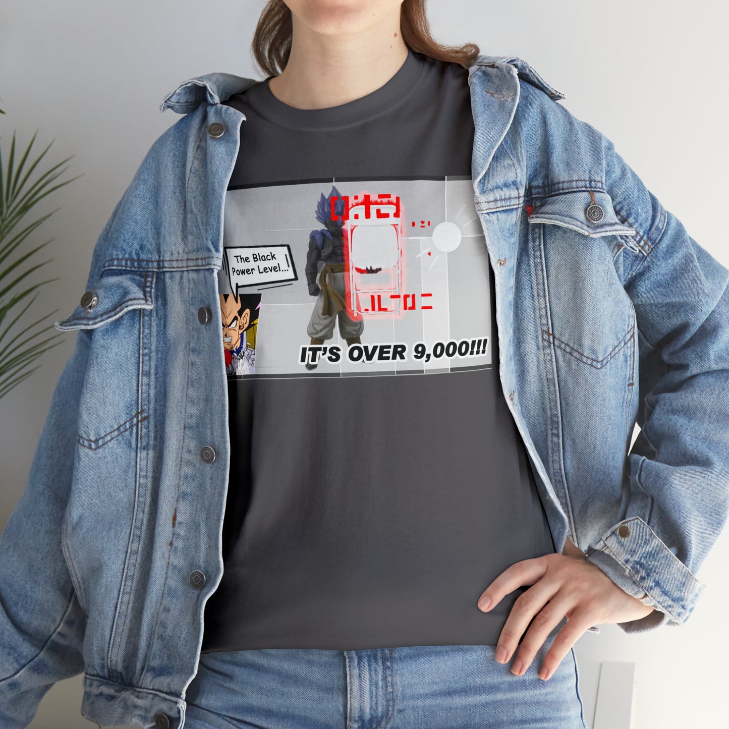 It's Over 9,000 Unisex Heavy Cotton Tee
