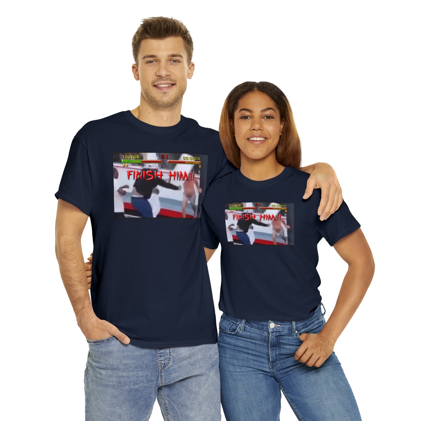 Finish Him Unisex Heavy Cotton Tee
