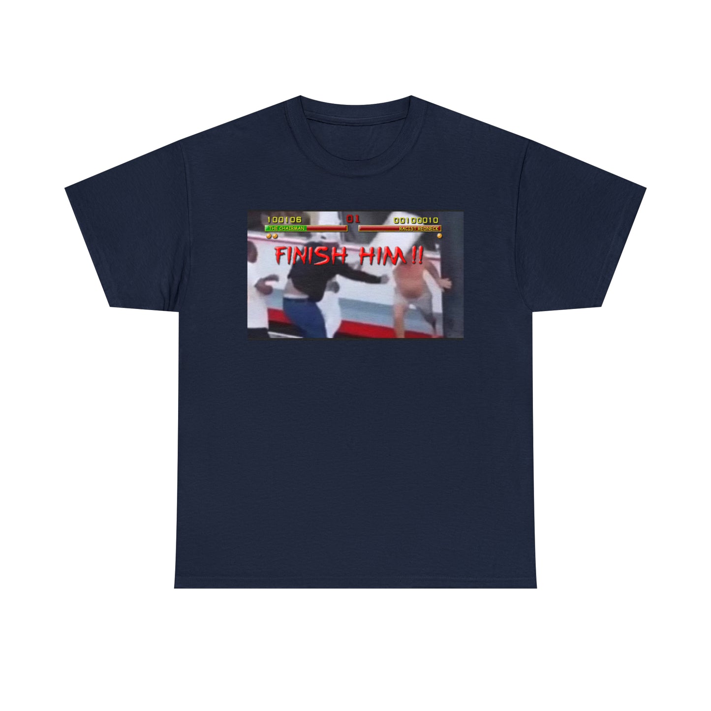 Finish Him Unisex Heavy Cotton Tee