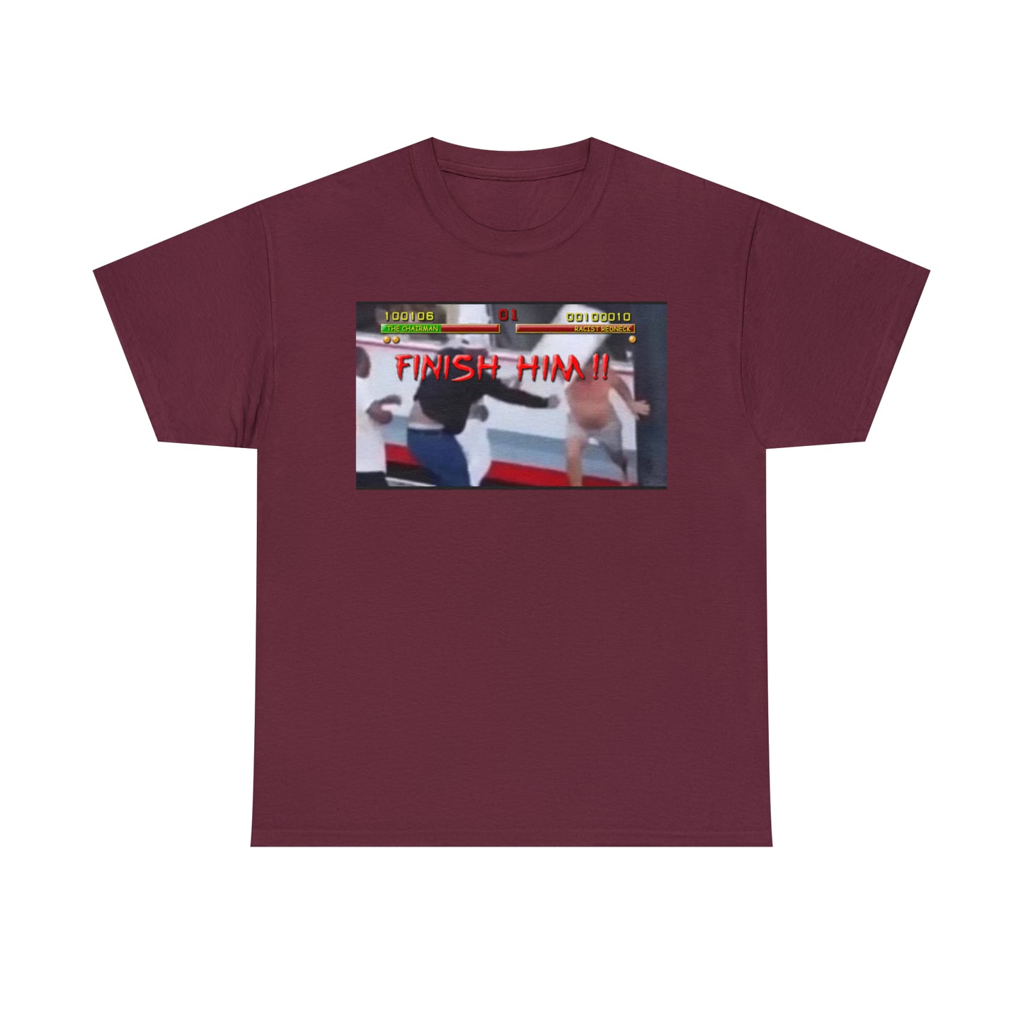Finish Him Unisex Heavy Cotton Tee