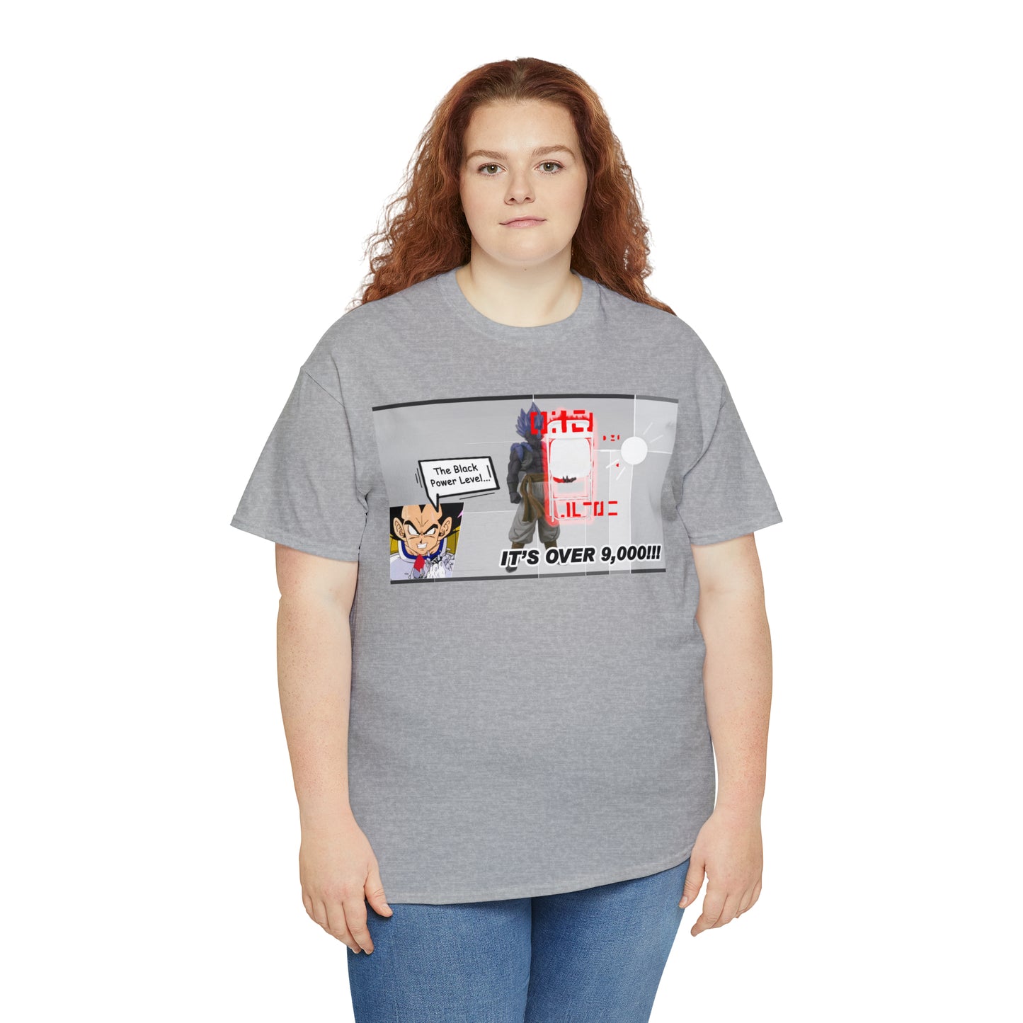 It's Over 9,000 Unisex Heavy Cotton Tee
