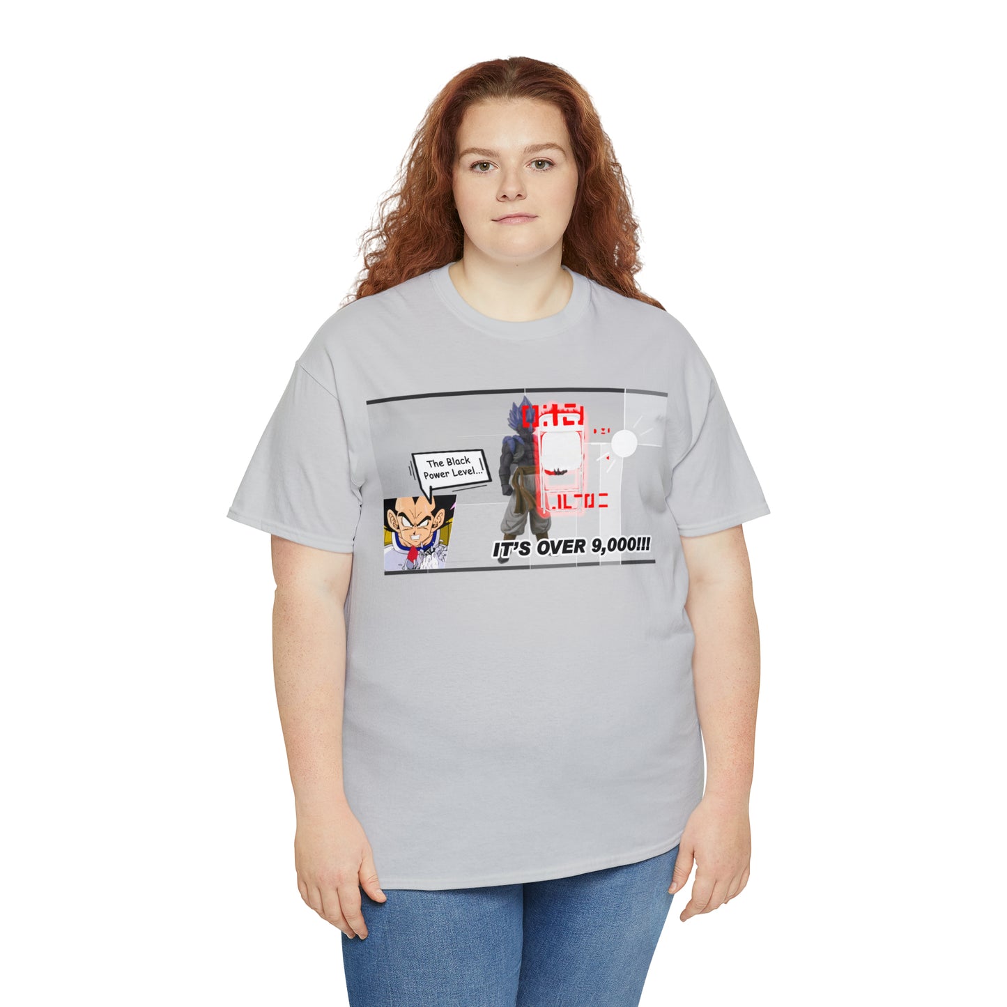 It's Over 9,000 Unisex Heavy Cotton Tee