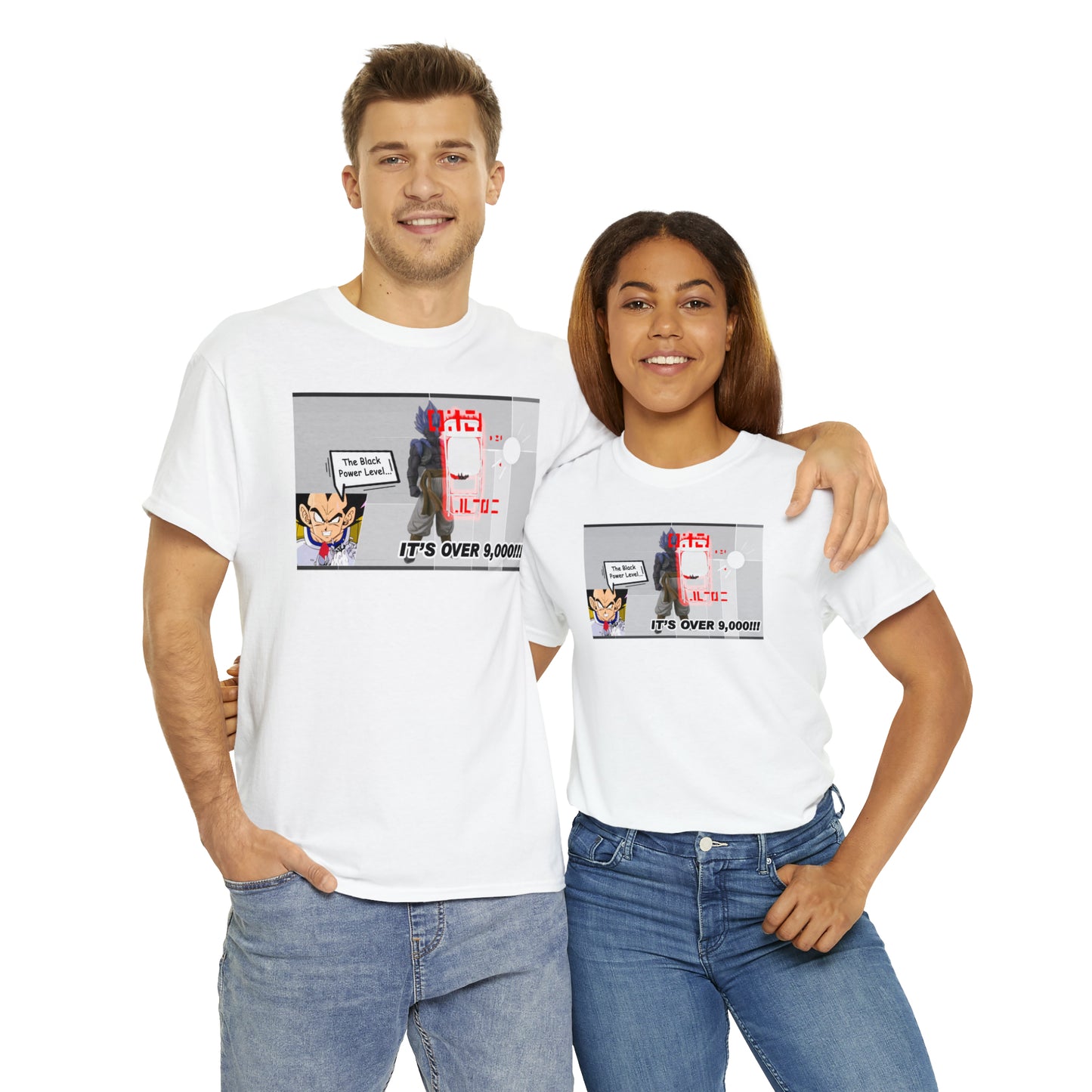 It's Over 9,000 Unisex Heavy Cotton Tee