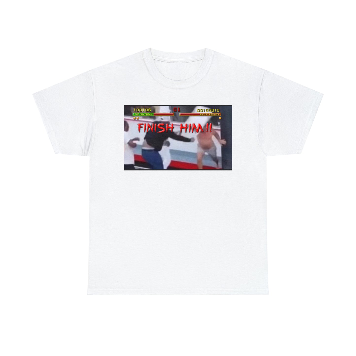 Finish Him Unisex Heavy Cotton Tee