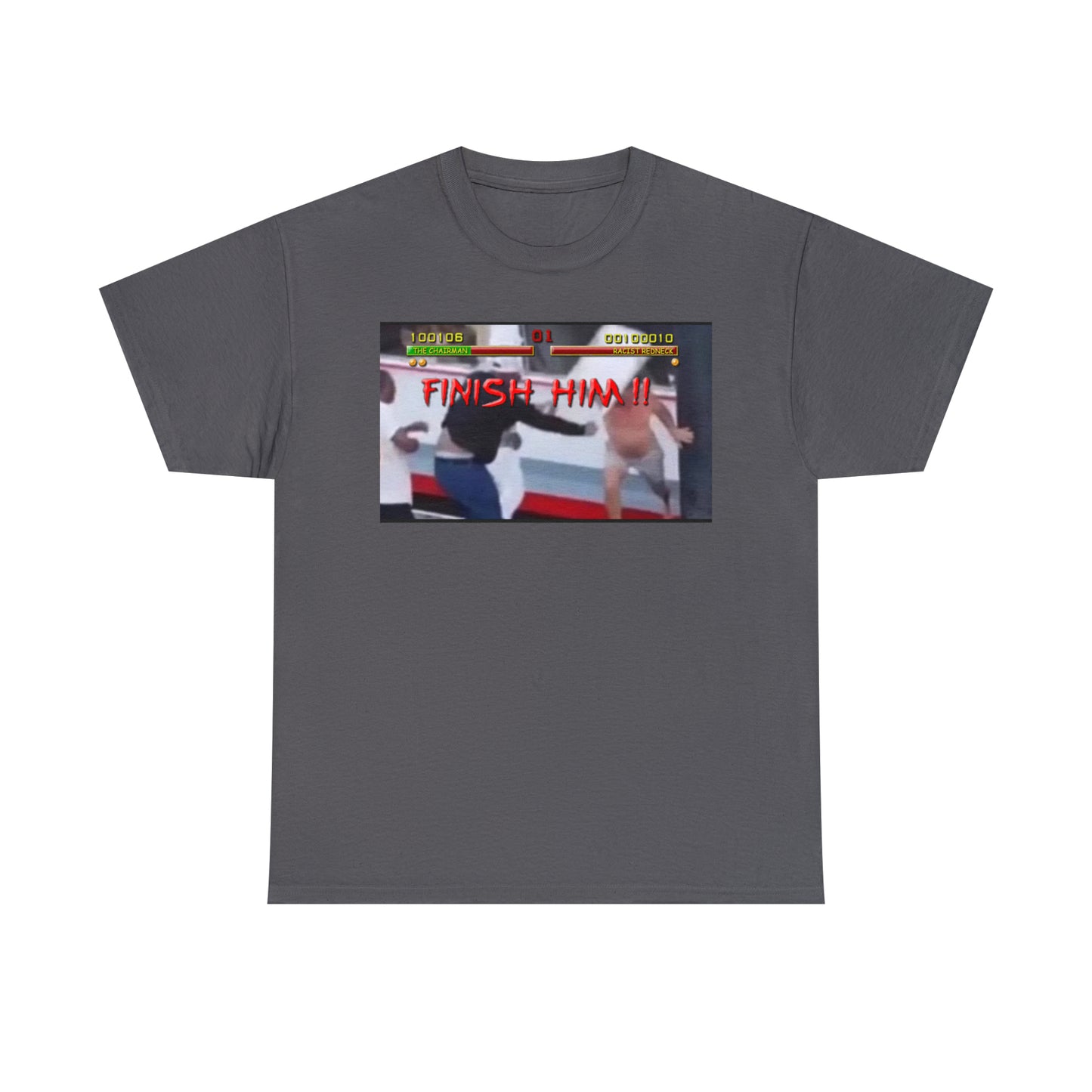 Finish Him Unisex Heavy Cotton Tee