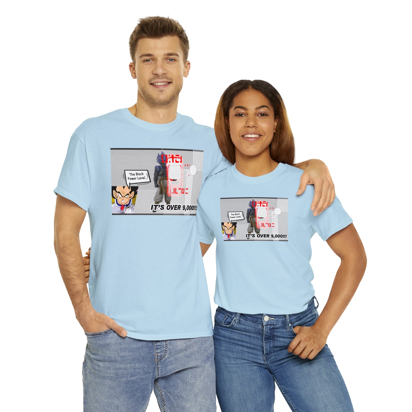 It's Over 9,000 Unisex Heavy Cotton Tee