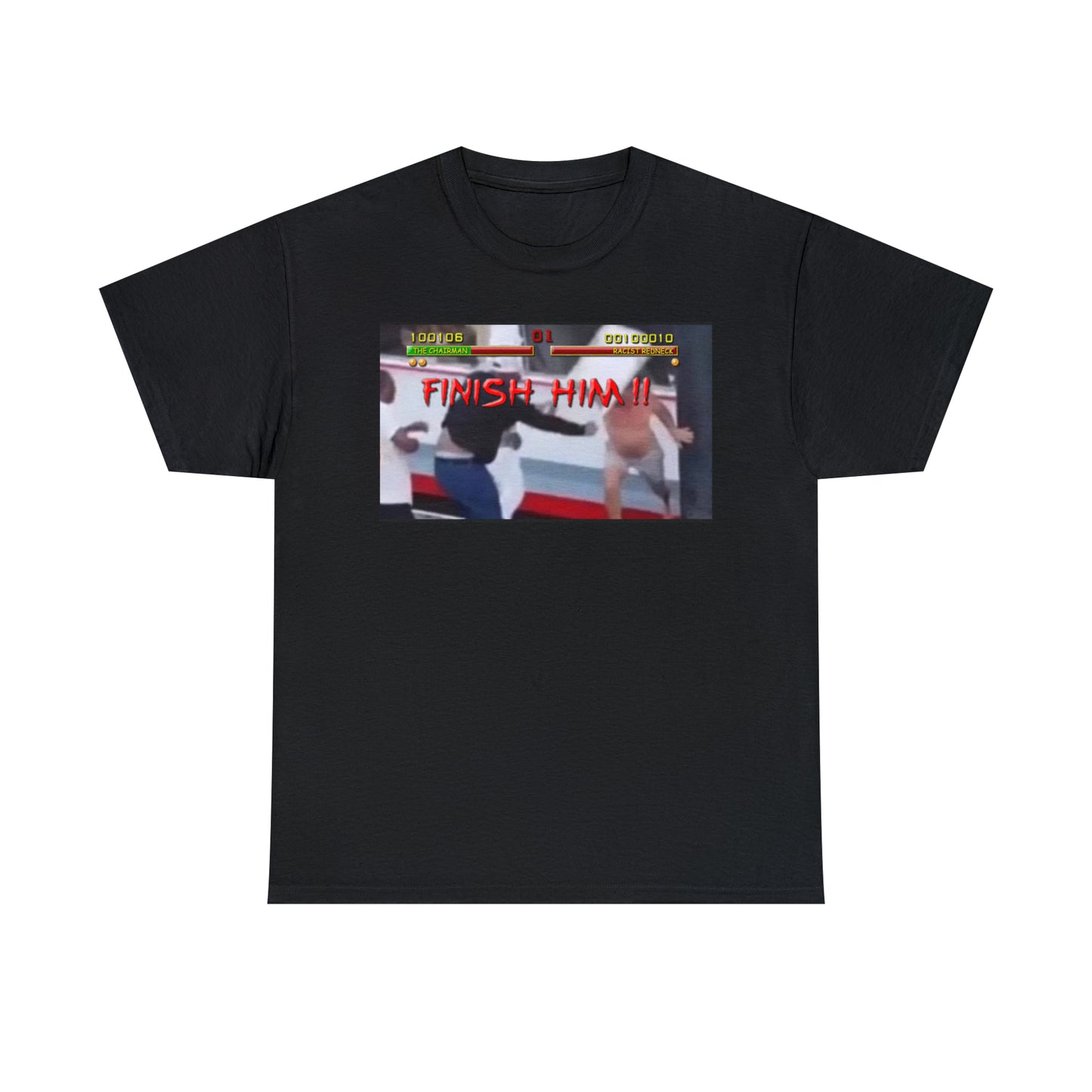 Finish Him Unisex Heavy Cotton Tee
