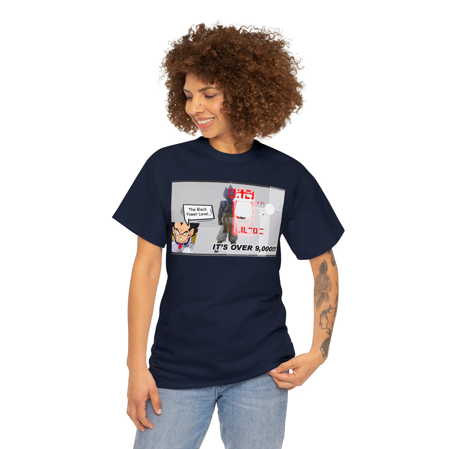 It's Over 9,000 Unisex Heavy Cotton Tee